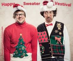 Create meme: new year's sweater, ugly christmas sweater day USA, The ugly Christmas sweater tradition