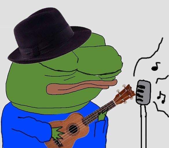Create meme: Pepe the frog is a musician, Pepe the frog, pepe 