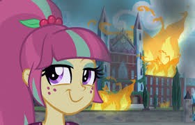 Create meme: sour sweet, equestria girls