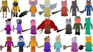 Создать мем: пигги арты всех персонажей роблокс, игрушки пигги из роблокса, герои игры пигги роблокс