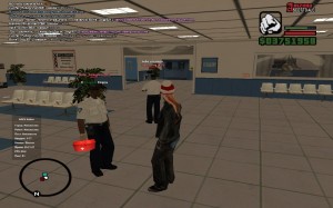Create meme: the interview at the hospital SAMP, fivefifty, San Andreas Multiplayer