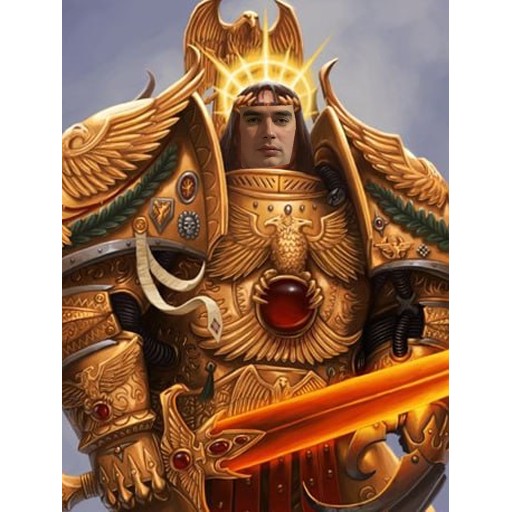 Create meme: warhammer 40,000 emperor of mankind, Emperor warhammer 40,000, God emperor warhammer