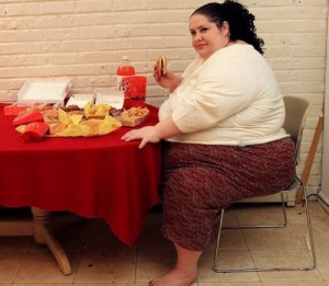 Создать мем: донна симпсон, obezite, самая толстая женщина в мире