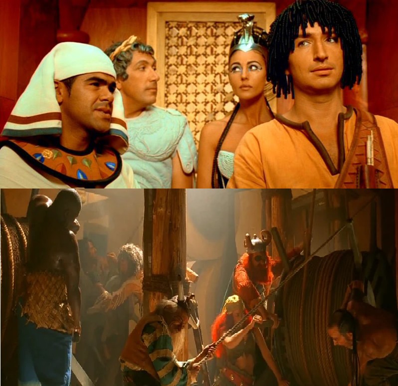 Create meme: Asterix and Obelix: Mission Cleopatra, Asterix and obelix mission Cleopatra Otis, Asterix and Obelix mission Cleopatra stills from the film