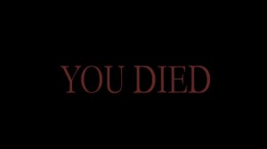 Create meme: the inscription you died, you died dark souls