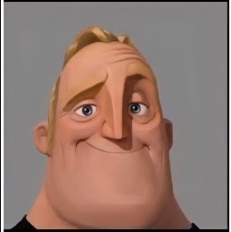 Создать мем: мем мистер исключительный, mr incredible, mr incredible becoming canny