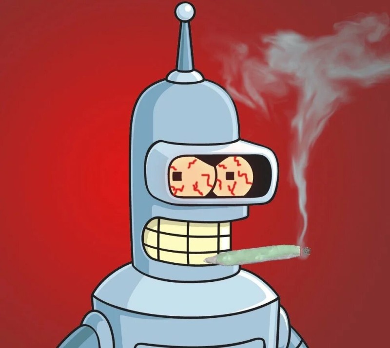 Create meme: futurama , futurama robot, Bender 