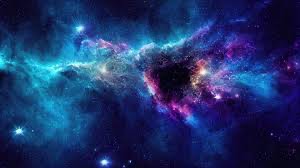 Create meme: space background, blue space , cosmos stars 