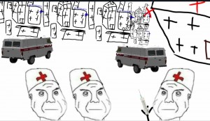 Create meme: Durka meme medic template, Durkee, funny memes