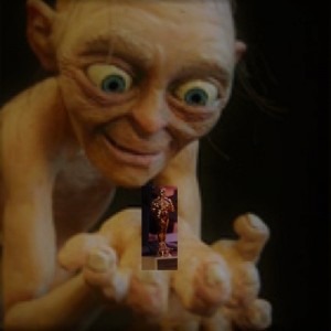 Create meme: Gollum my precious meme, Gollum with the ring, Gollum