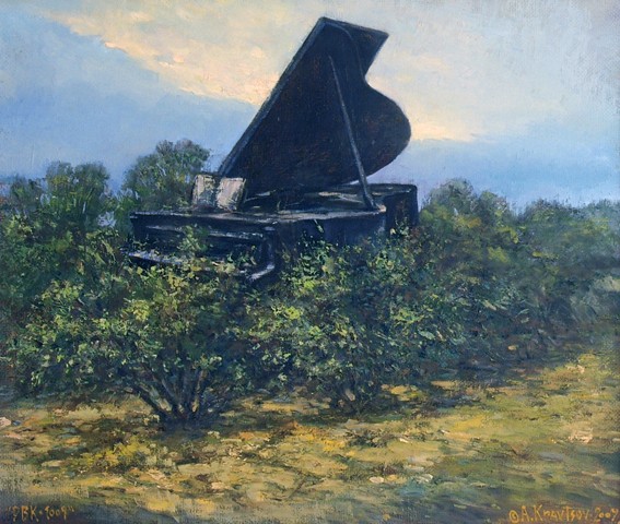 Create meme: The piano in the bushes, piano , piano grand piano