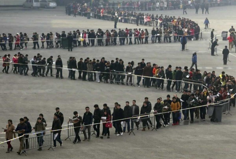 Create meme: living place, China , big queue