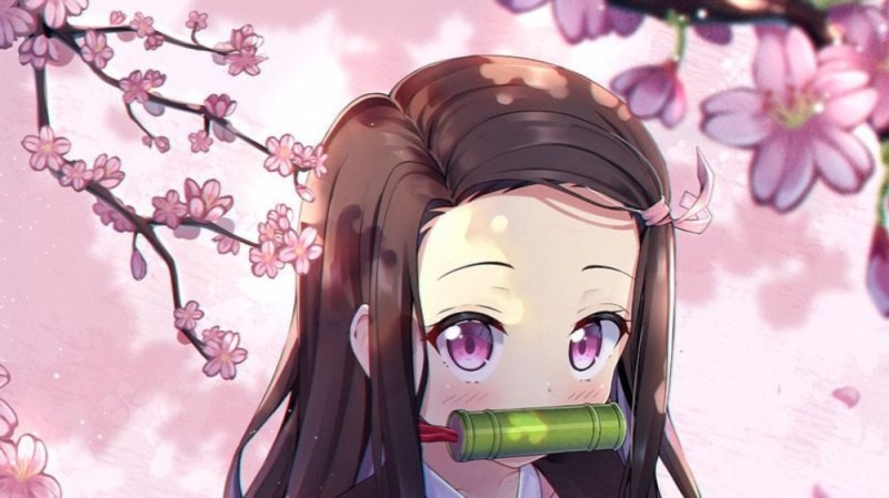 Create meme: nezuko chan, anime girl, nezuko