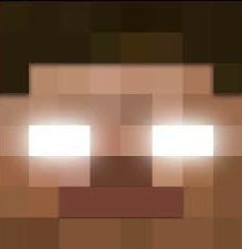 Create meme: herobrine minecraft, the head of herobrine, head of herobrine minecraft