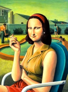 Create meme: mona lisa case, Mona Lisa La Gioconda, Mona Lisa of the 21st century