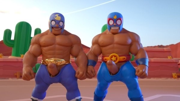 Create meme: el primo bravo stars, El primo Brawl stars Edgar, bravl stars