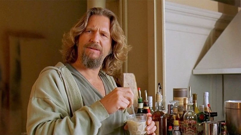 Create meme: Jeff bridges , the big Lebowski , big lebowski ashes