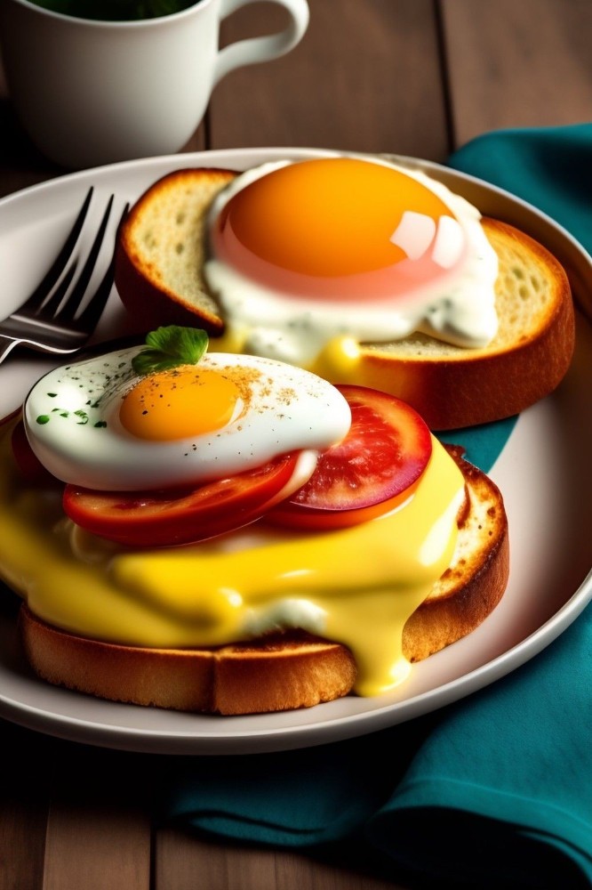 Create meme: quick breakfast, Breakfast , breakfast sandwiches