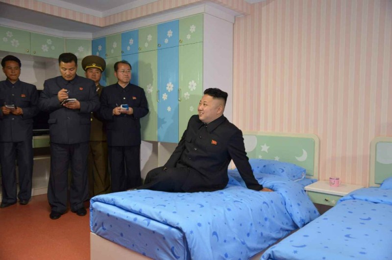 Create meme: Kim Jong-UN , Kim Jong-Il , camp 14 in north korea