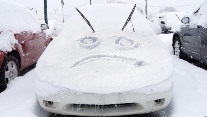 Create meme: the car is under the snow, It's snowing again, snow 