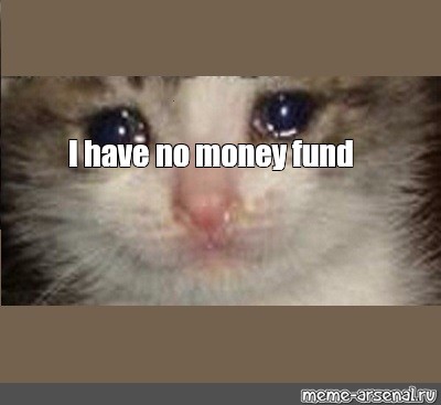 Meme: "I have no money fund" - All Templates - Meme-arsenal.com