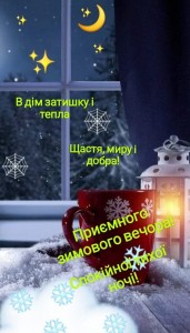 Create meme: winter, winter, winter night