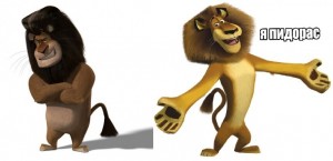 Create meme: alex the lion, madagascar, Madagascar cartoon