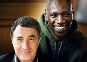 Создать мем: Омар Си, intouchables постер, 1+1 фильм