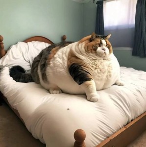Create meme: fat cat , fat lazy cat, fat cat 