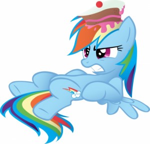 Create meme: pony, memes pony, pony rainbow