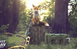 Create meme: Fox with a rifle, last day on earth survival truck, last day on earth survival Wallpaper