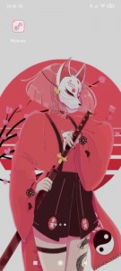Создать мем: аниме арты, персонажи аниме, samurai_girl, an art print by m_luka_art (1)