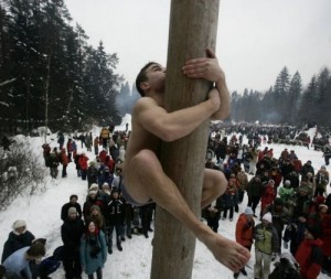 Create meme: people, baczewska carnival, Mardi Gras photos crazy on the pole