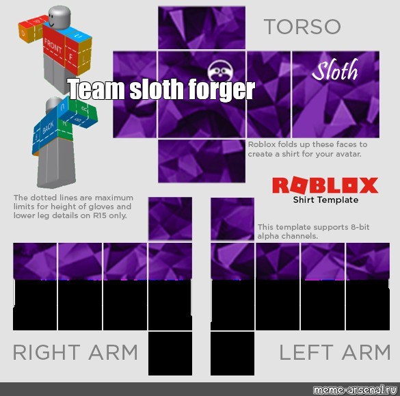 Meme Team Sloth Forger All Templates Meme Arsenal Com - team sloth image roblox