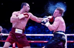 Create meme: boxer, fight, klitschko