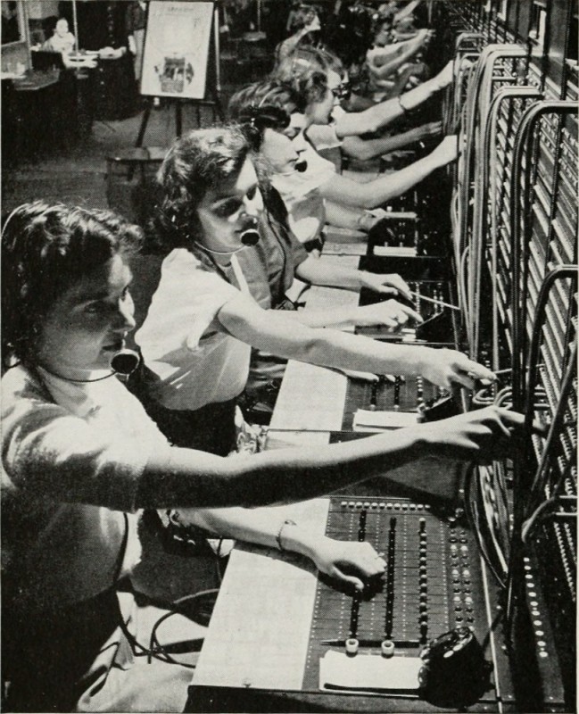 Create meme: telephone operator 's telephone exchange, telephone exchange of the telephone operator of the USSR, switchboard