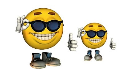 Создать мем: discord emoji, смайлик в черных очках, очки смайлик
