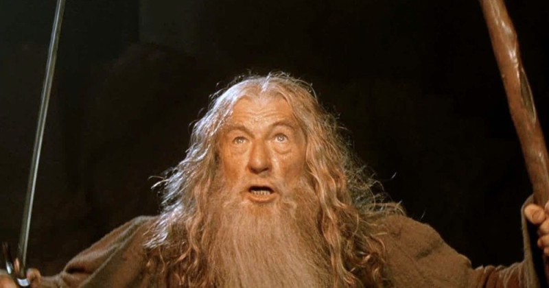 Create meme: Gandalf meme, the Lord of the rings Gandalf, Gandalf run you fools