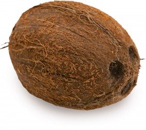 Create meme: coconut, coconut, coconut on white background