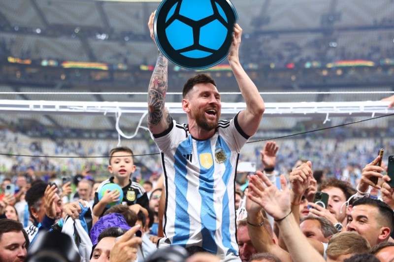Create meme: Messi at the World Cup, Messi with the World Cup, Messi World Cup 2023