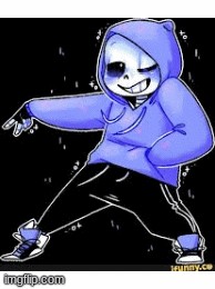 Create meme: dancetale gaster, sans , dancetale characters