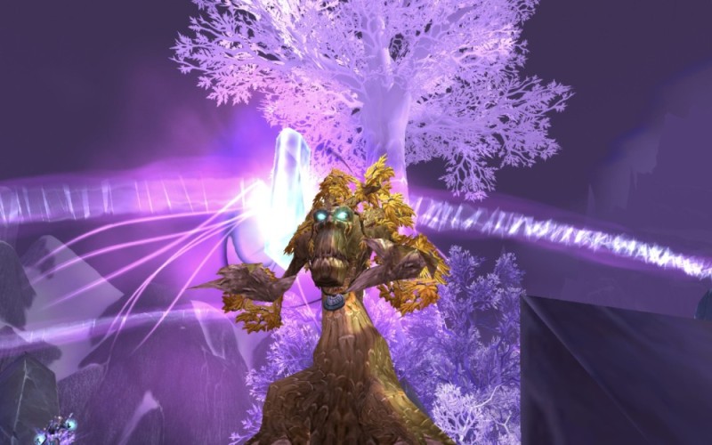 Create meme: crystal tree, screenshot , world of warcraft: the burning crusade classic