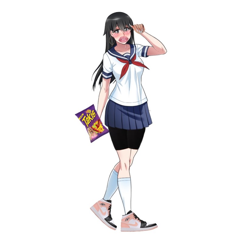 Create meme: Taeko Yamada, yandere chan, Hanako Yamada Yandere simulator