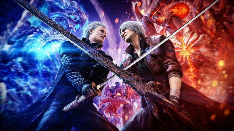 Создать мем: devil may cry 6, devil may cry 5 dante, devil may cry 5 vergil