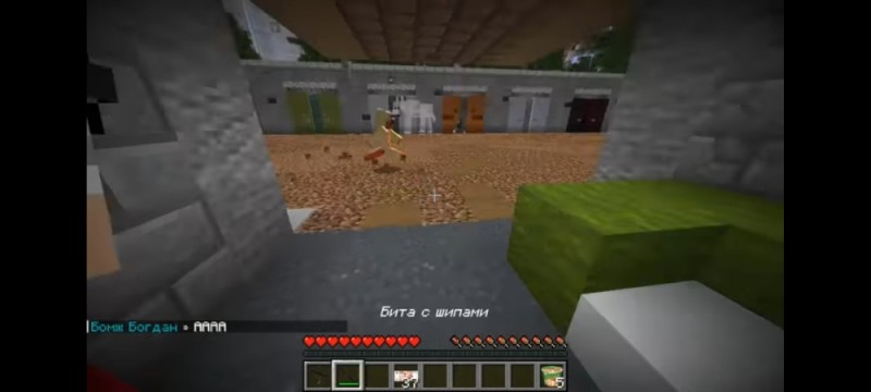 Create meme: zombies resident , screenshot , minecraft survival 