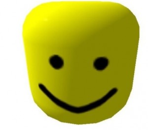 Create meme: roblox noob, oof roblox