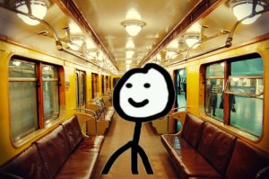 Create meme: subway, in the Moscow metro, the Moscow metro