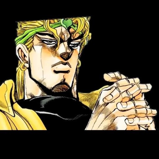 Create meme: dio jojo meme, dio Brando , Dio from jojo