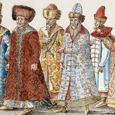 Создать мем: бояре на руси, семибоярщина картина, посадские люди 17 века в россии
