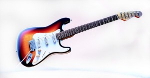 Создать мем: гитара, электрогитара, fender squier bullet trem hss bsb электрогитара, hss, цвет санберст